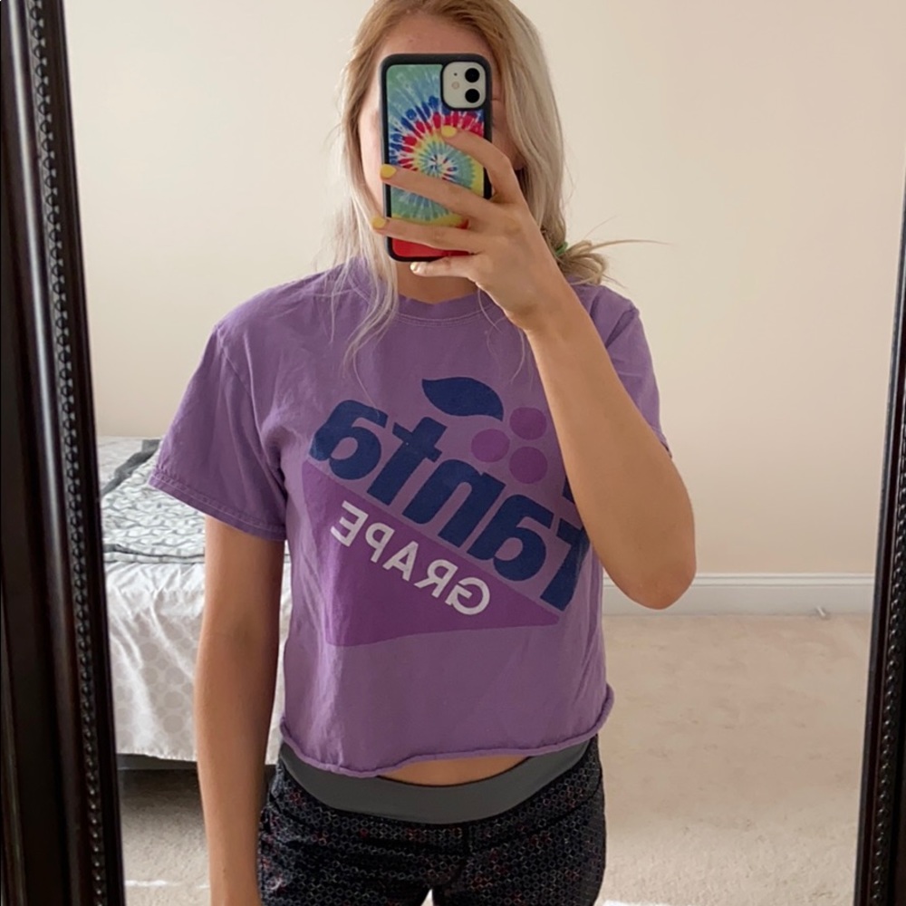 Coco-cola crop top